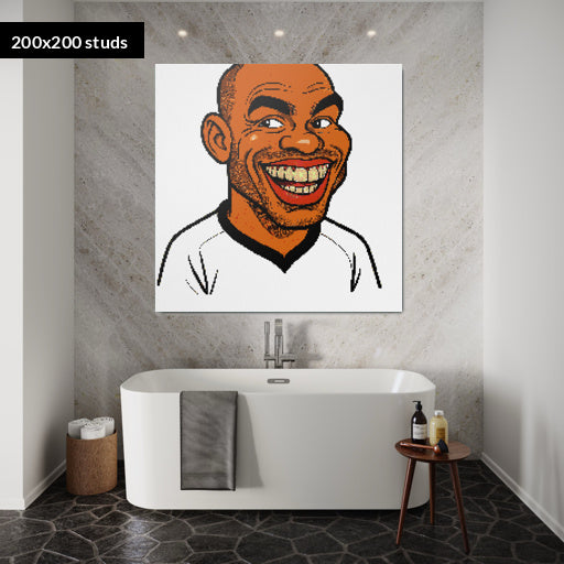 200*200studs, 160*160cm, 63*63inch