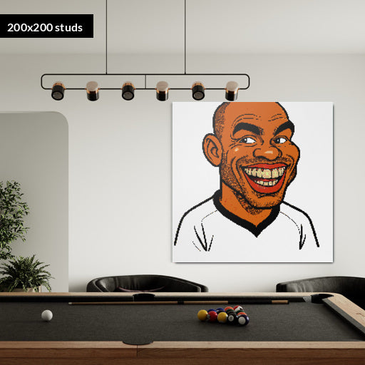 200*200studs, 160*160cm, 63*63inch