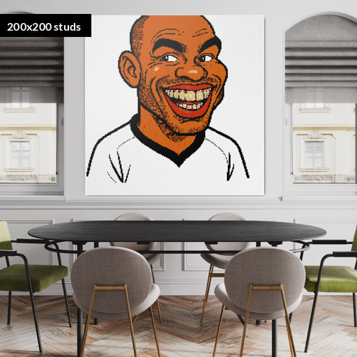 200*200studs, 160*160cm, 63*63inch