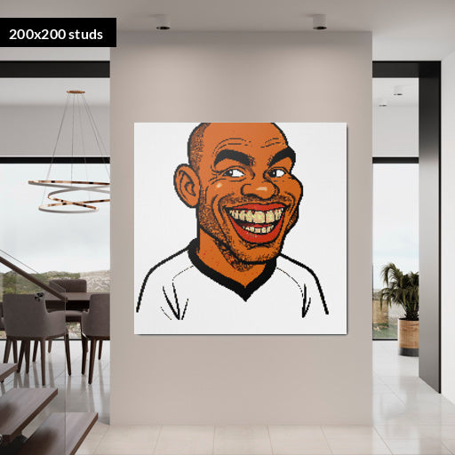 200*200studs, 160*160cm, 63*63inch