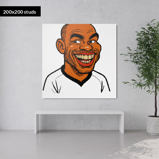 200*200studs, 160*160cm, 63*63inch