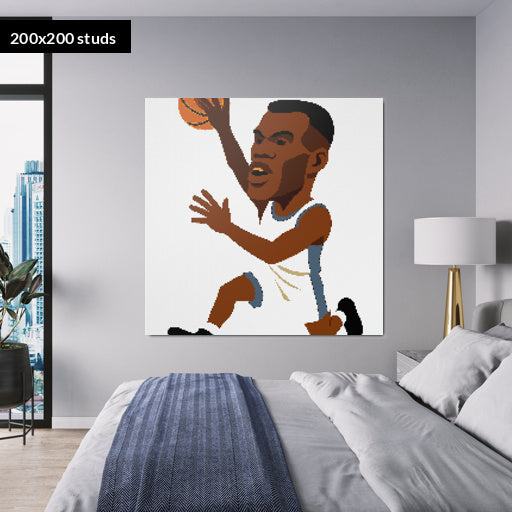 200*200studs, 160*160cm, 63*63inch
