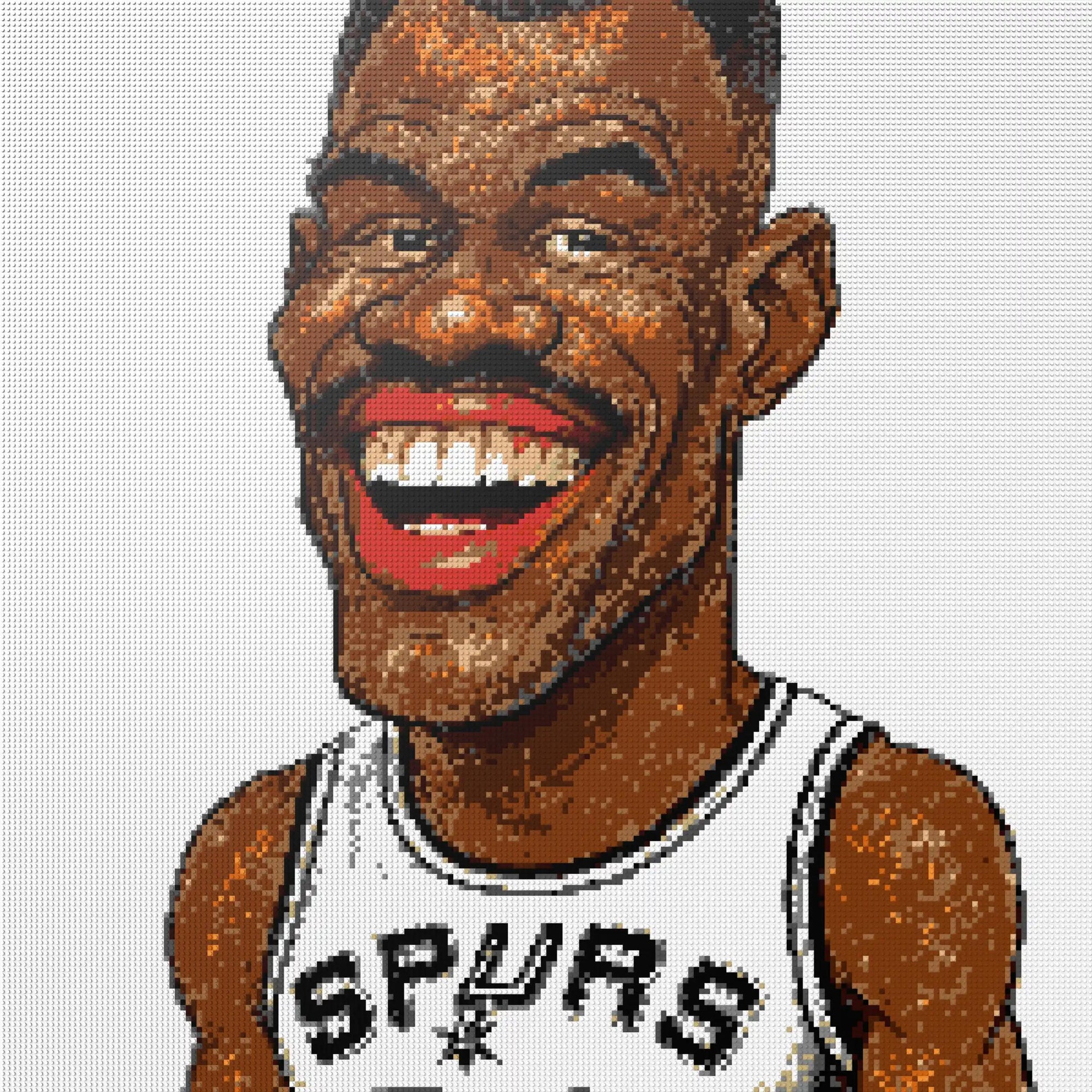 200*200studs, 160*160cm, 63*63inch