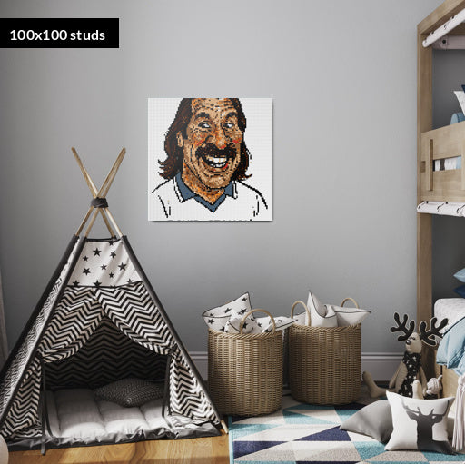 100*100studs, 80*80cm, 31,5*31,5inch