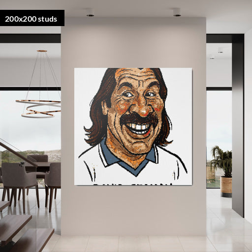 200*200studs, 160*160cm, 63*63inch