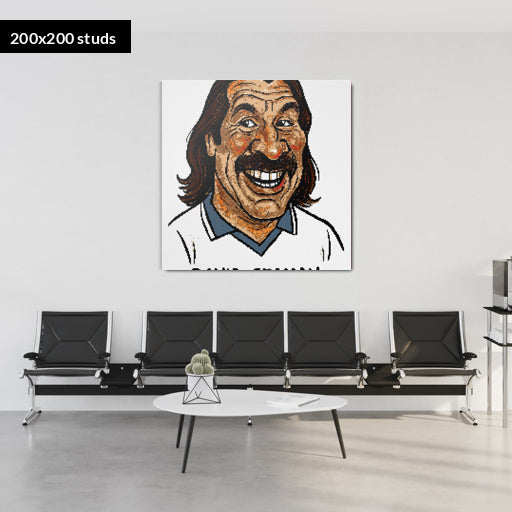 200*200studs, 160*160cm, 63*63inch