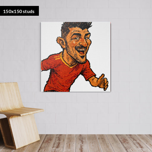 150*150studs, 120*120cm, 47,25*47,25inch