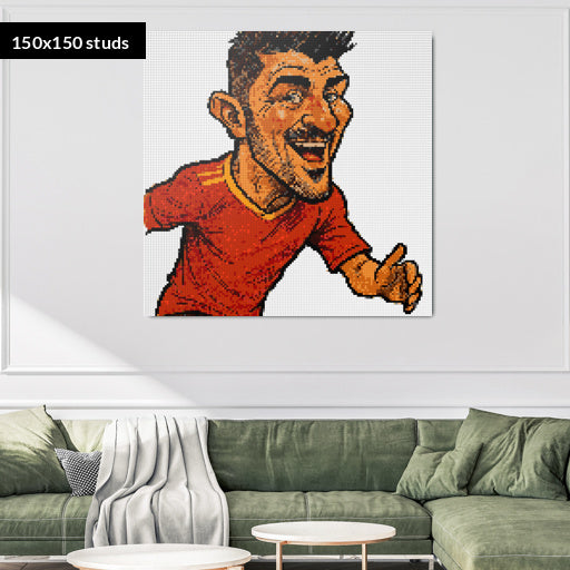 150*150studs, 120*120cm, 47,25*47,25inch