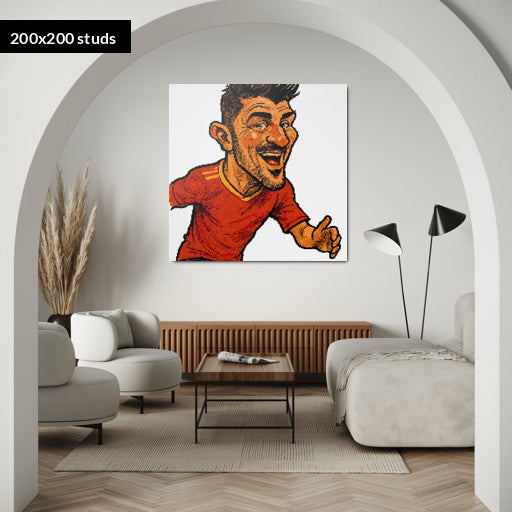 200*200studs, 160*160cm, 63*63inch