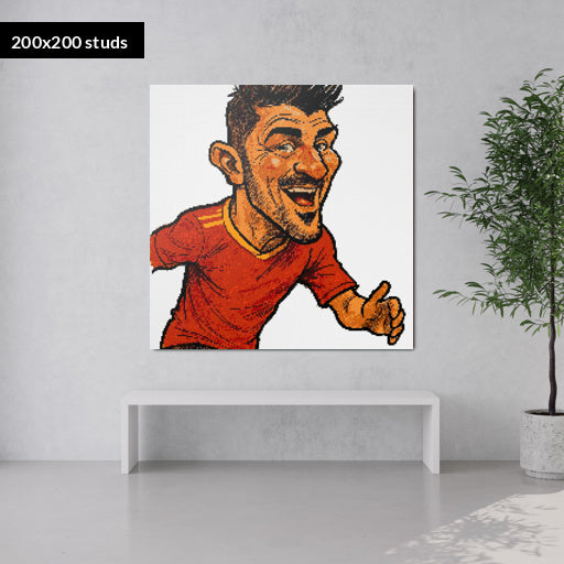 200*200studs, 160*160cm, 63*63inch