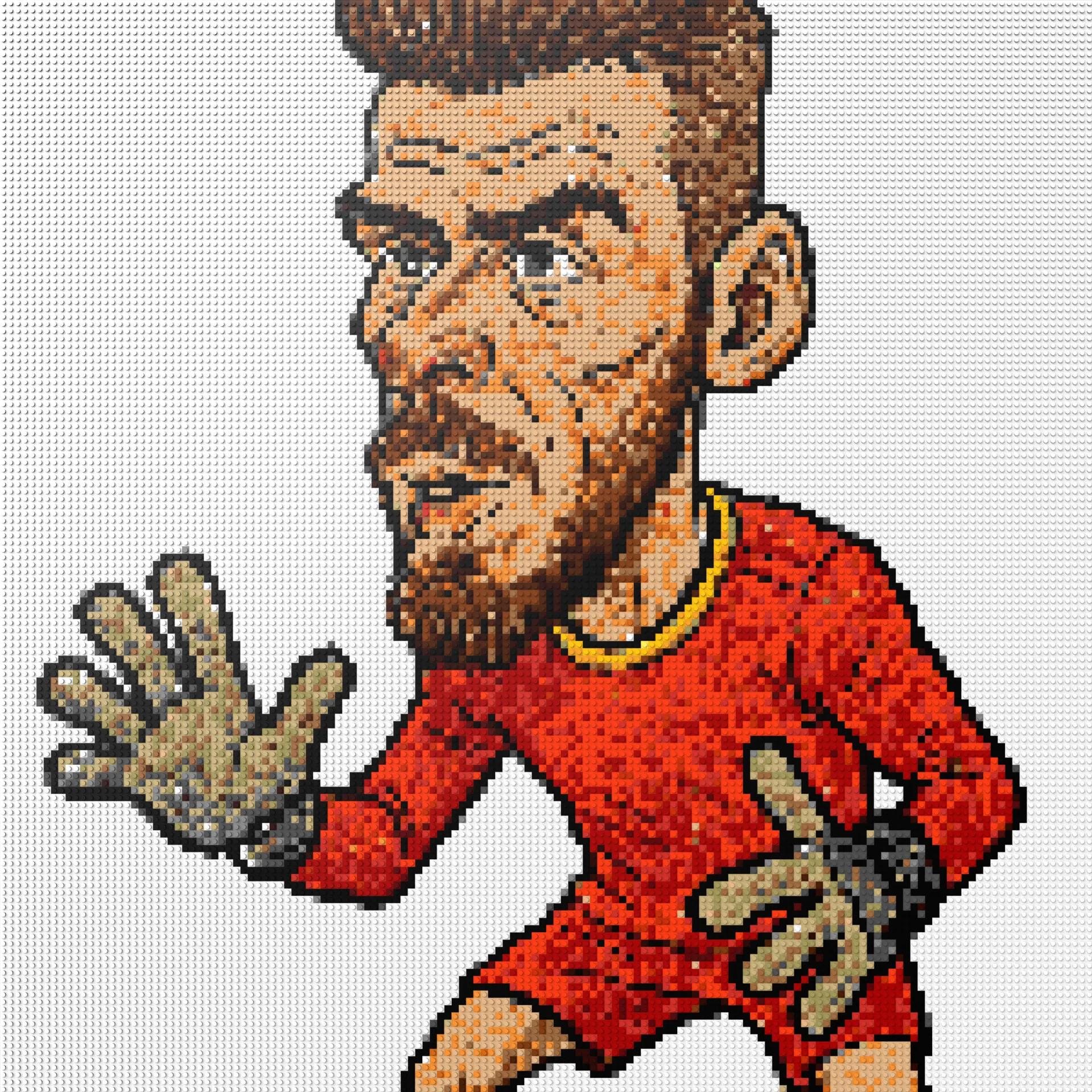 150*150studs, 120*120cm, 47,25*47,25inch