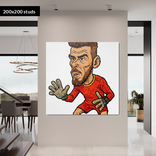 200*200studs, 160*160cm, 63*63inch