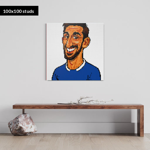 100*100studs, 80*80cm, 31,5*31,5inch