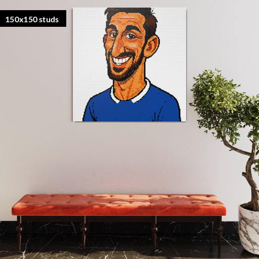 150*150studs, 120*120cm, 47,25*47,25inch