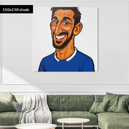 150*150studs, 120*120cm, 47,25*47,25inch