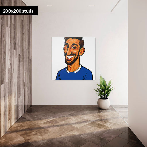 200*200studs, 160*160cm, 63*63inch