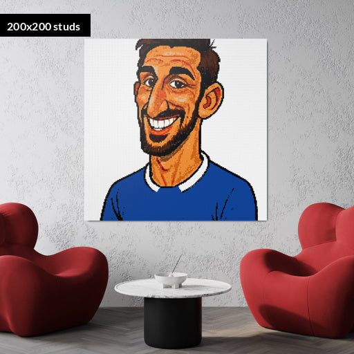 200*200studs, 160*160cm, 63*63inch