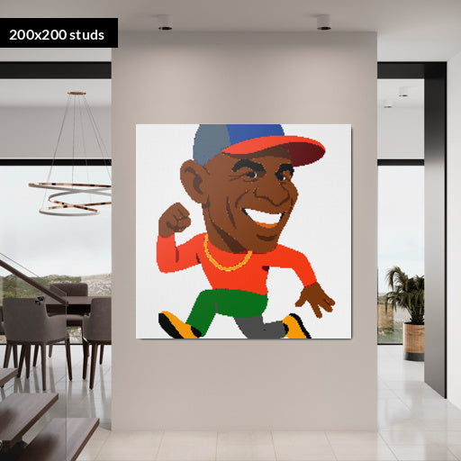 200*200studs, 160*160cm, 63*63inch
