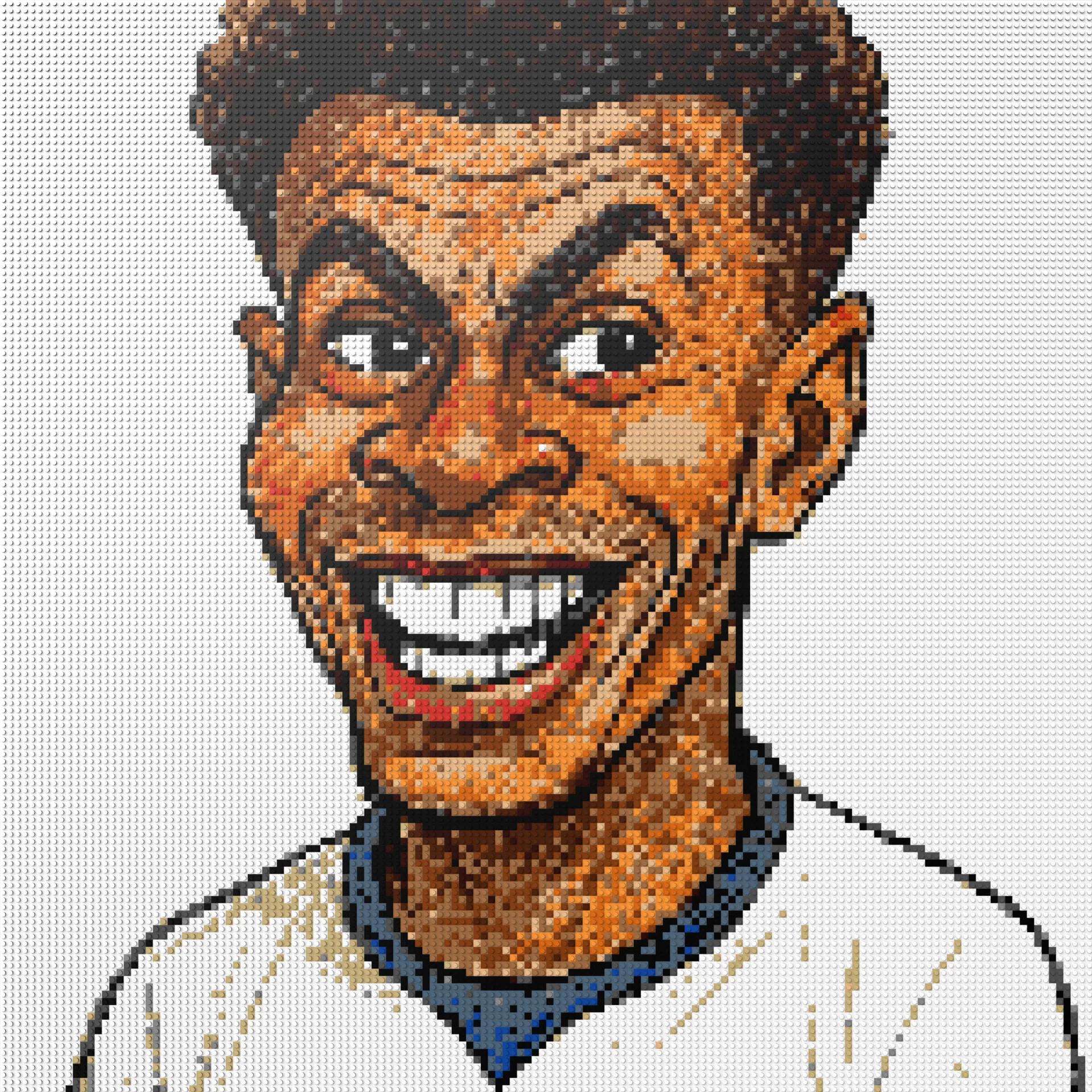 150*150studs, 120*120cm, 47,25*47,25inch