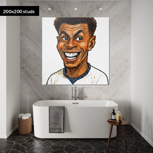 200*200studs, 160*160cm, 63*63inch