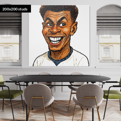 200*200studs, 160*160cm, 63*63inch