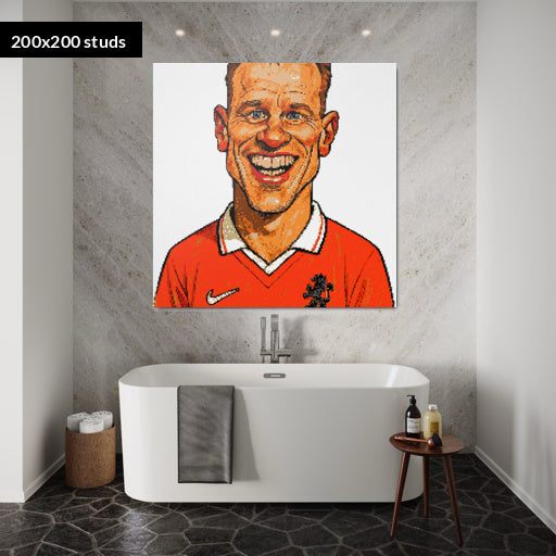 200*200studs, 160*160cm, 63*63inch