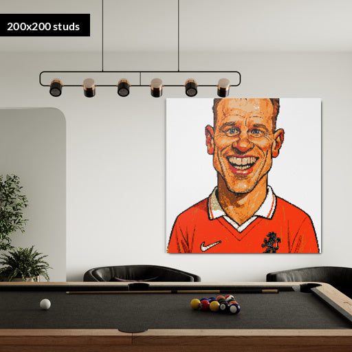 200*200studs, 160*160cm, 63*63inch