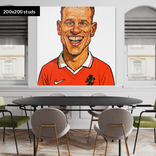 200*200studs, 160*160cm, 63*63inch