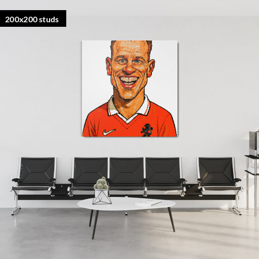 200*200studs, 160*160cm, 63*63inch