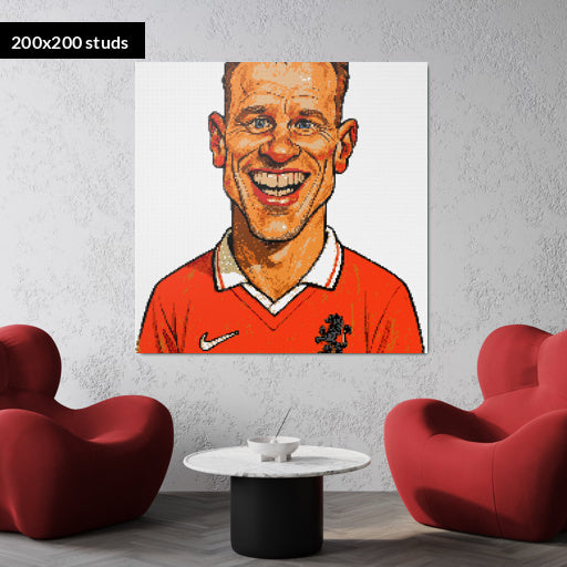 200*200studs, 160*160cm, 63*63inch