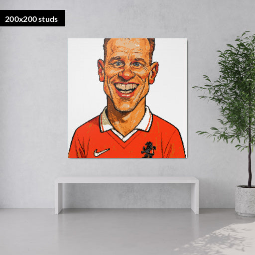 200*200studs, 160*160cm, 63*63inch