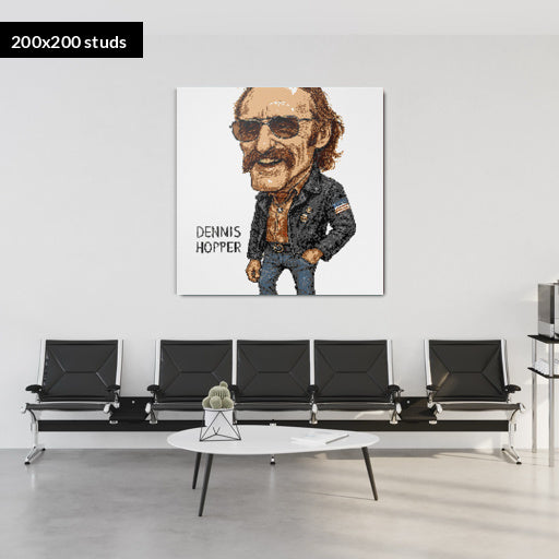 200*200studs, 160*160cm, 63*63inch