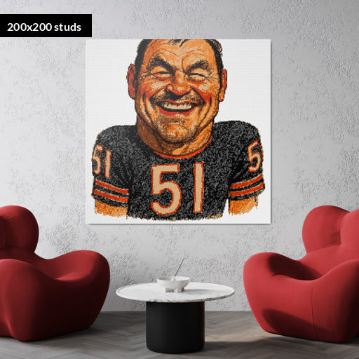 200*200studs, 160*160cm, 63*63inch