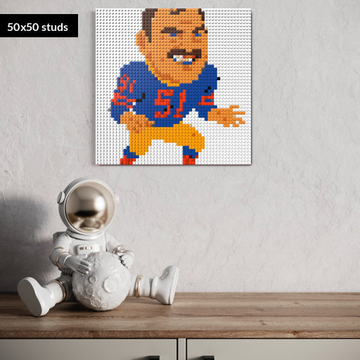 50*50studs, 40*40cm, 15,75*15,75inch