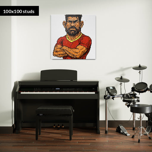 100*100studs, 80*80cm, 31,5*31,5inch