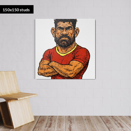 150*150studs, 120*120cm, 47,25*47,25inch