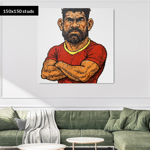 150*150studs, 120*120cm, 47,25*47,25inch