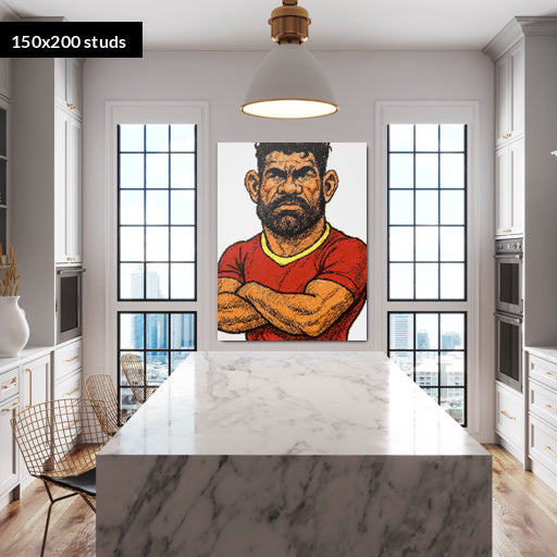 150*200studs, 120*160cm, 47,25*63inch