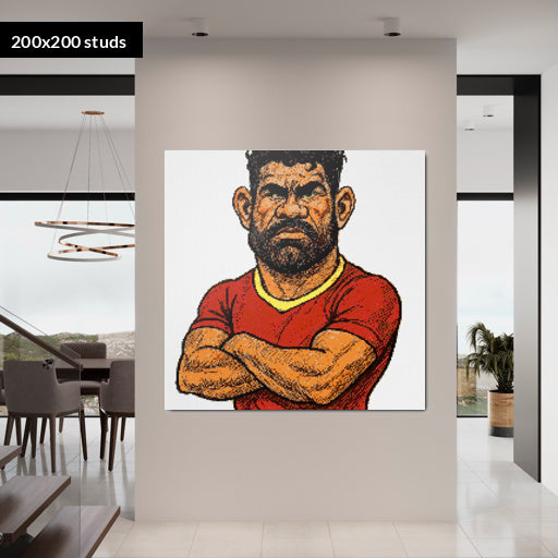 200*200studs, 160*160cm, 63*63inch