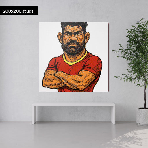 200*200studs, 160*160cm, 63*63inch