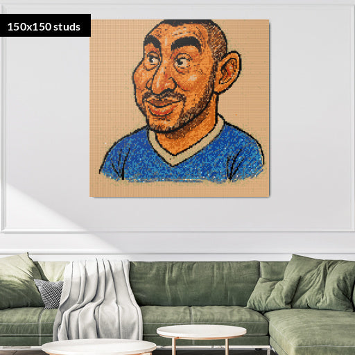 150*150studs, 120*120cm, 47,25*47,25inch