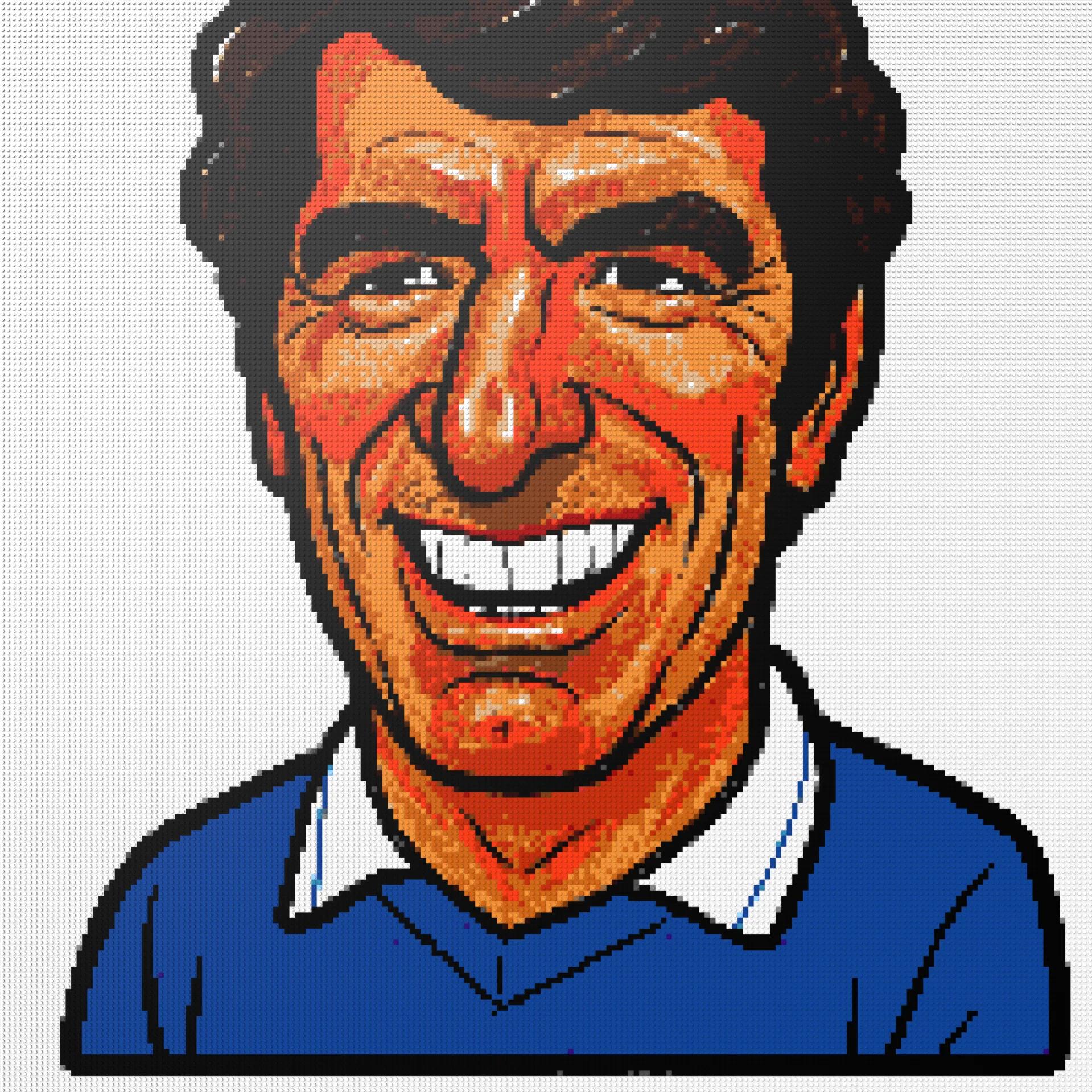 200*200studs, 160*160cm, 63*63inch