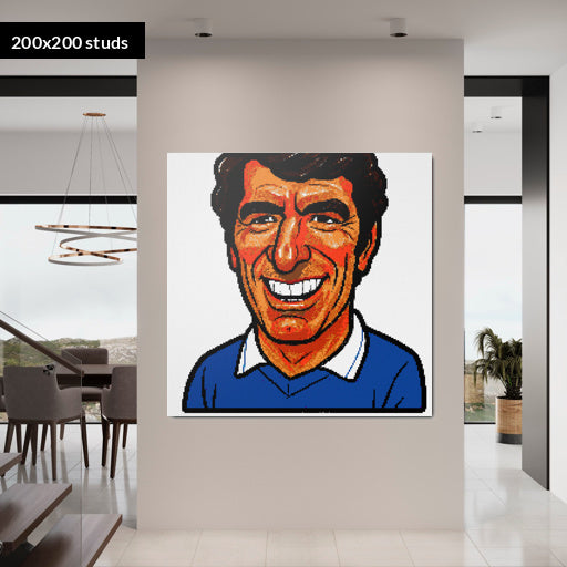 200*200studs, 160*160cm, 63*63inch