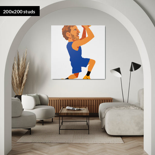 200*200studs, 160*160cm, 63*63inch