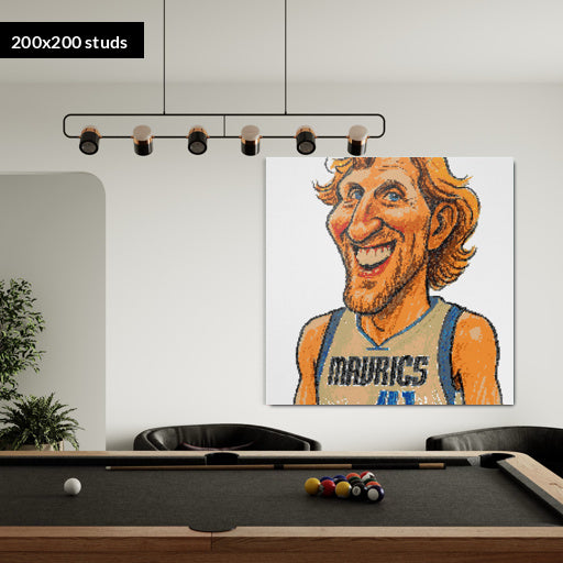 200*200studs, 160*160cm, 63*63inch