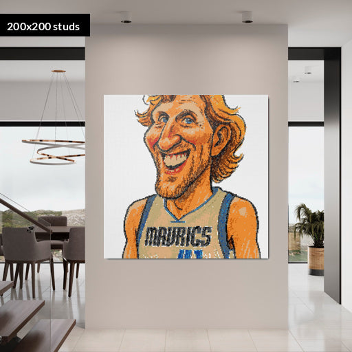 200*200studs, 160*160cm, 63*63inch