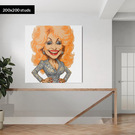 200*200studs, 160*160cm, 63*63inch
