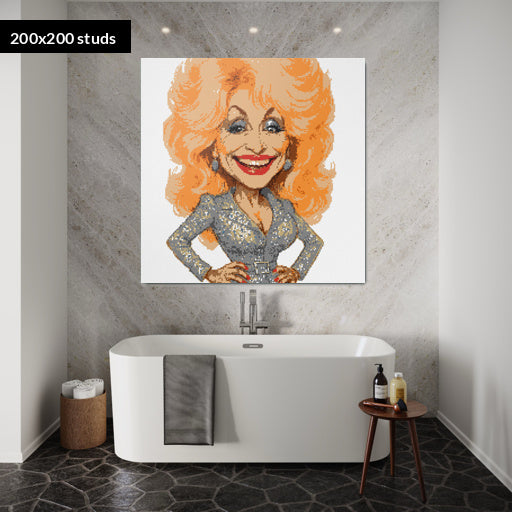 200*200studs, 160*160cm, 63*63inch