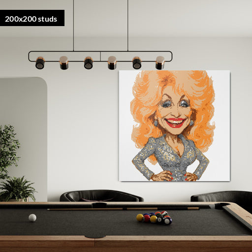 200*200studs, 160*160cm, 63*63inch