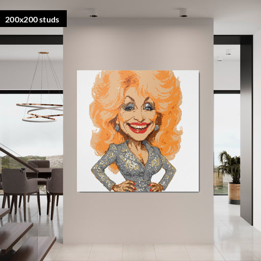 200*200studs, 160*160cm, 63*63inch